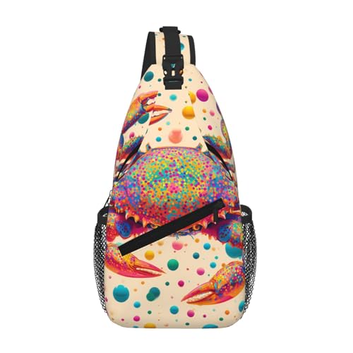 Sac de poitrine coloré à pois pour sécuriser vos objets