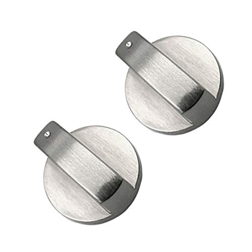 Parti sostituibili - Manopole for fornelli, manopole for forno (4 pezzi), adattatori for manopole di controllo for fornelli a gas argento universali da 6 mm Interruttore rotante for forno Superficie d