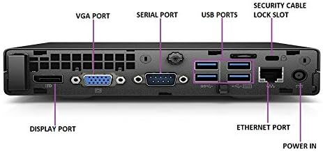 HP EliteDesk 705 G1 Tiny Desktop Computer, AMD Quad-Core A8 Pro-7600B up to 3.8GHz, 16GB RAM, 256GB SSD, Windows 11 Professional (Renewed)