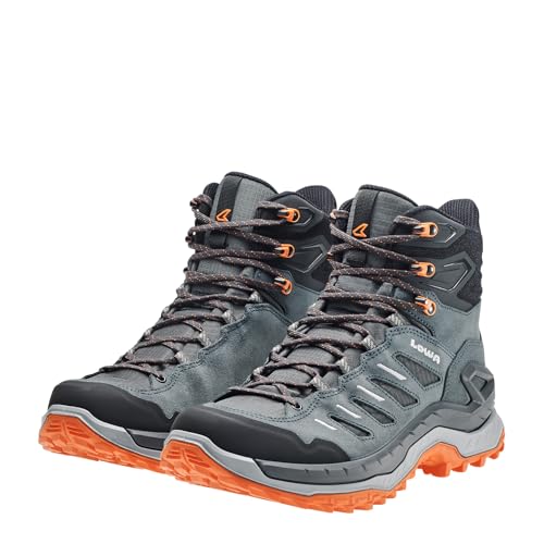 LOWA Stiefel mittel INNOVO GTX MID rauchgrün/flame, 43.5
