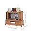 LOGOFUN Doll House Furniture Miniature Living Room Furniture Models 1:12 Scale TV Prop for Tiny House Furniture Accessories