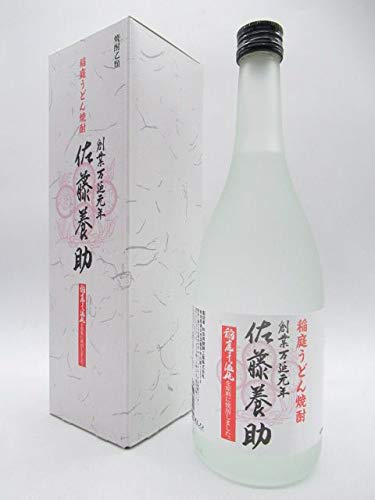 秋田県醗酵工業 佐藤養助 稲庭うどん焼酎 25度 720ml