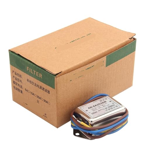 Filtro de alimentación AN-6A2D26W para supresión de ruido e interferencias en red eléctrica