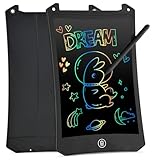 🚗PORTABLE ET DURABLE : Le bloc-notes pour enfants est fabriqué en plastique durable, a un design de coin arrondi, est résistant aux chutes et aux chocs, de sorte que lesw