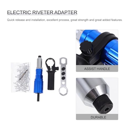 Convertisseur pour riveteuse à extraction de noyau UKCOCO avec kit accessoires robustes - 6