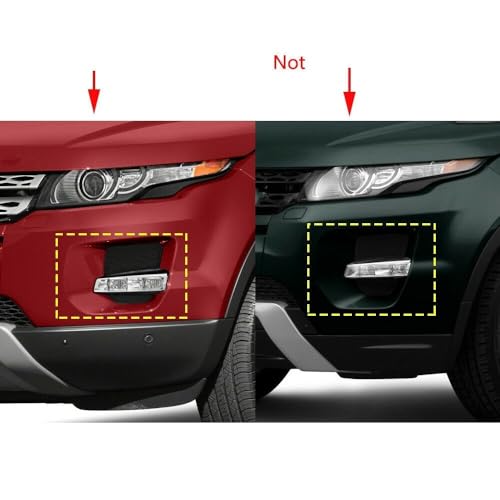 Cubierta de bisel de rejilla para luz antiniebla de Range Rover Evoque 2012-2015 LR057397 4
