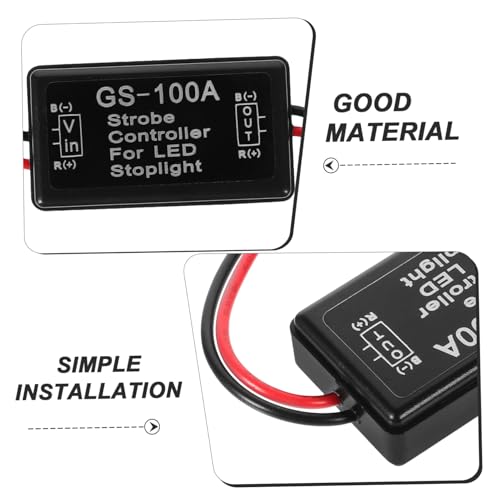 Contrôleur stroboscopique feu stop Gatuida 6 pièces pour feux LED