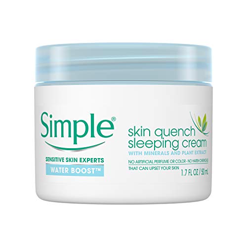 simple quench sleeping cream