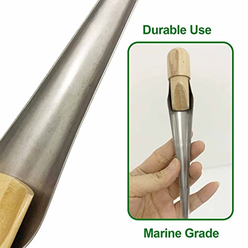 Spike Fid per corda marina con manico in legno