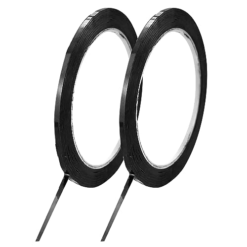 2 pcs 3mm x 66m Cintas de Pizarra Blanca, Cinta Negra Autoadhesiva de Pizarra Blanca para Oficina, Escuela, Gráficos y Marcaje 2 pcs 3mm x 66m Cintas de Pizarra Blanca, Cinta Negra Autoadhesiva de Pizarra Blanca para Oficina, Escuela, Gráficos y Marcaje