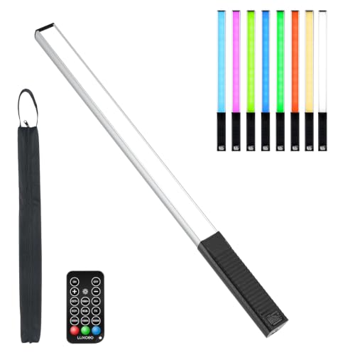 LUXCEO RGB LED Photography Lighting Portable Wand...