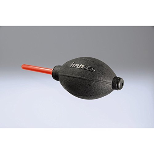 Hama Foto Reinigungsset 3-teilig 'Optik HTMC Dust Ex' (Blasebalg mit Pinselaufsatz, Optik-Reinigungsflüssigkeit mit Dosierpinsel, feines Optik-Papier, Reinigung von Spiegelreflex Kameras, Objektiven, etc.)