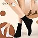 LITERRA 15 Pairs Women's Ruffle Calf Ankle Socks - Cute Fashion Breathable Casual Socks, Size 5-10/10-13 Bulk Pack