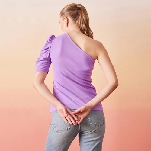 Image of Rare Women's Solid Regular Fit Blouse