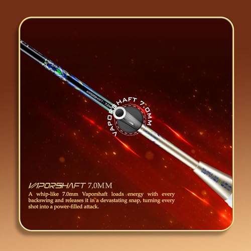 Image of Hundred Carbon Graphite Predator 82 Extreme -Black /Gold (UNSTRUNG), Badminton