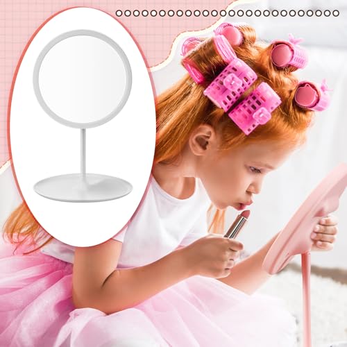 Set de 6 espejos para maquillaje DoubleFill en blanco miniatura 6