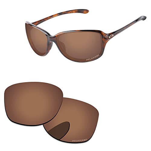 Image of Replacement Lenses for Oakley Cohort OO9301 62mm Sunglass Copper Brown Polarized