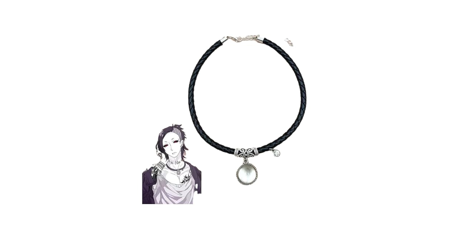 東京喰種　ウタ　ネックレス 東京喰種トーキョーグール：re ウタ シルバーネックレス