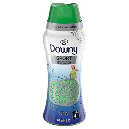 Downy Sport in-Wash Scent Booster Beads, Fresh Blossom, 14.8 Ounce