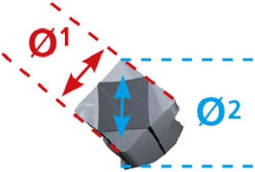 Miniatura 2 de Oregon Flexiblade 111084E - Línea de recortadora dentada para zarzas y maleza, líneas de nailon para trabajos de desbrozadora de alta resistencia,