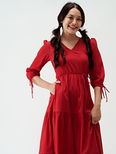 Image of AASK Women Fit and Flare Dress