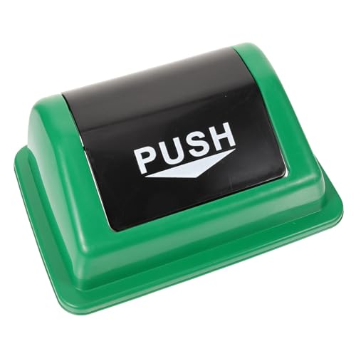 DECHOUS Trash Can Replacement Cover Plastic Lid for Waste Bin Easy Installation Lightweight Trash Bin Protector for Home Office Kitchen and Bathroom Use