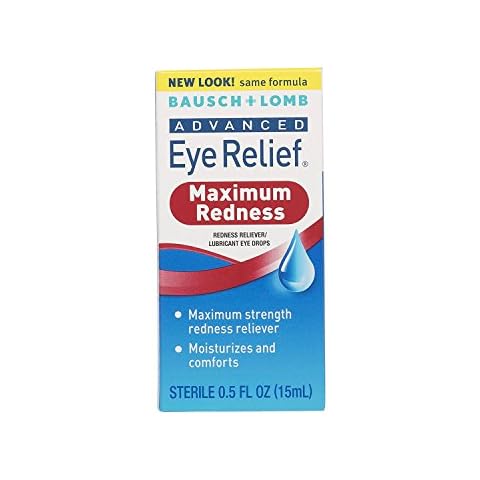 Bausch and Lomb Advanced Redness Relief Drops, 0.5 Ounce - 3 per case. Cover