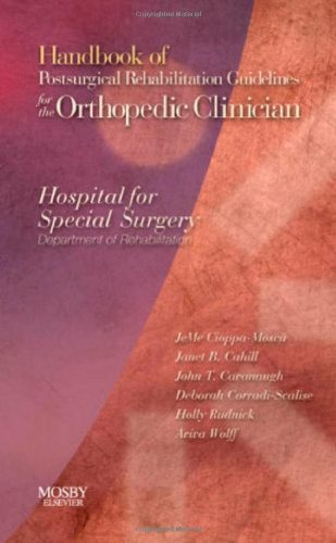 Buy Handbook of Postsurgical Rehabilitation Guidelines for the Orthopedic Clinician — BookShops.in