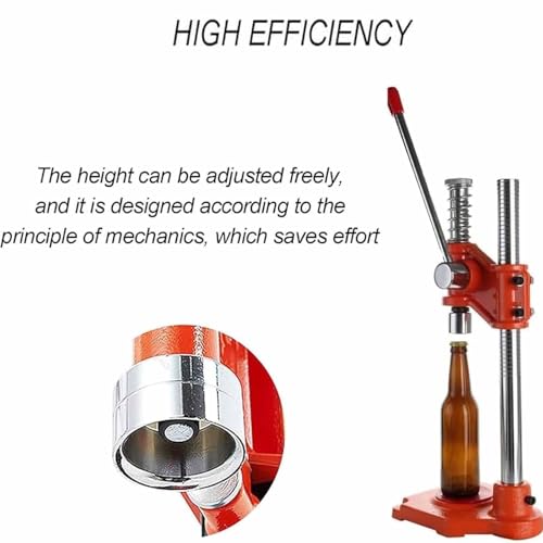 Machine à capsuler bière manuelle pour sécuriser vos bouteilles de 26mm - 7