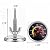 2 Pack BBQ Grill Temperature Gauge, 2-3/8 inch Barbecue Charcoal Smoker Grill Thermometer Gauge BBQ Temp Gauge