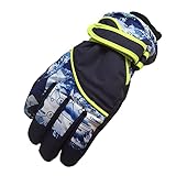 Les gants pour enfants ont des poignets en tricot supplémentaires qui peuvent être placés sous les manches de la veste et du manteau de l'enfant. Ils aident à éviter l'air froid, la neige ainsi que l'intérieur sale et à garder les mains au sec et au chaud. Excellente idée cadeau pour les petits de votre vie.