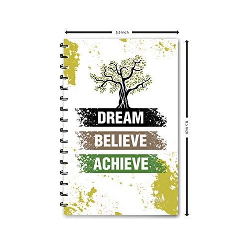 Image of ESCAPER into Your Dreams with Dream Believe Achieve Notepad - A Ruled Notebook for Boys, Girls, Kids, and Professionals - Stay Inspired and Organized - Perfect for Home, Office, or as a Gift