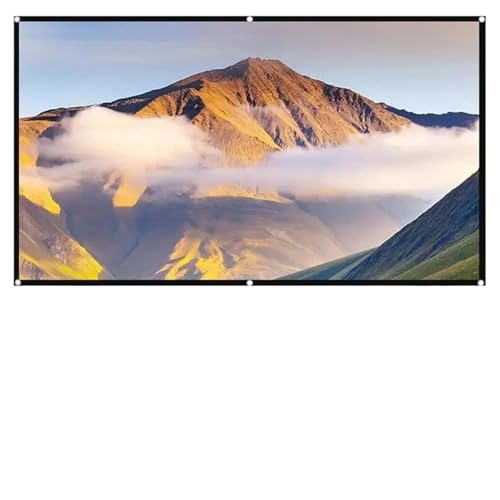 Pantalla de proyección metálica alta definición 130 pulg