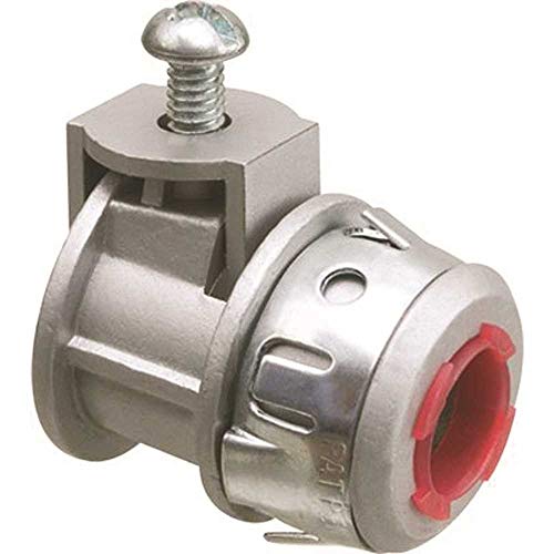 Arlington Industries SG38AST 3/8 in. Arlington Saddlegrip Snap-Tite Connector with Insulated Throat - pack of 50