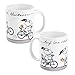 The Peanuts Tasse Snoopy - Auf ins nächste Abendteuer! Kaffeetasse Becher Kaffeebecher aus Keramik Weiß 320 ml