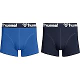 hummel Herren HMLMARS 2 Boxers, Nebulas Blau/Total Eclipse, M