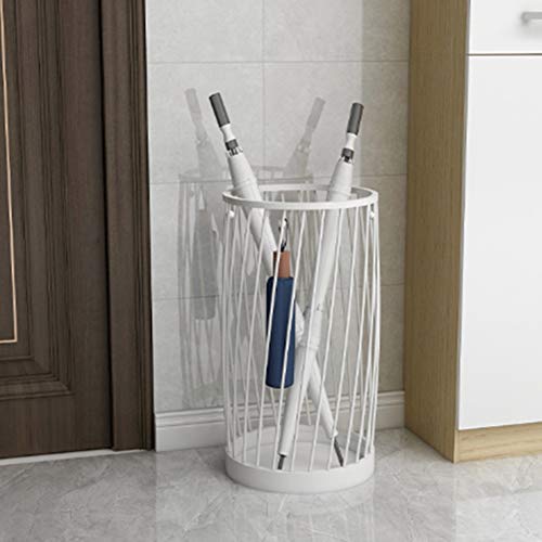 Support de rangement pour parapluies blanc pour une entrée impeccable