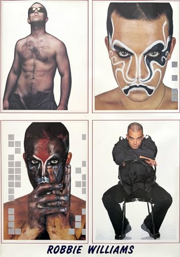 Affiche Robbie Williams 64x90 cm poster souvenir pour nostalgiques