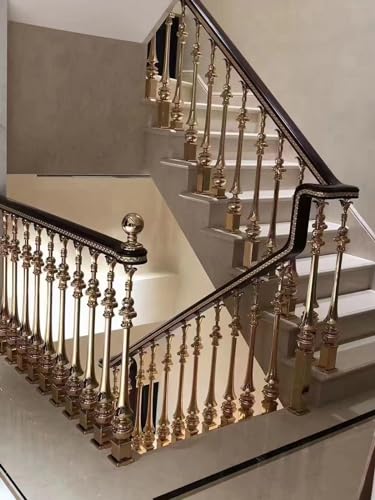 Rambarde à angle réglable à 270° en aluminium avec base robuste pour balcon et escalier moderne - 7