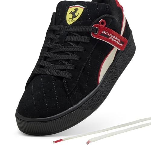 PUMA Men's Scuderia Ferrari Suede XL Hero Sneakers4