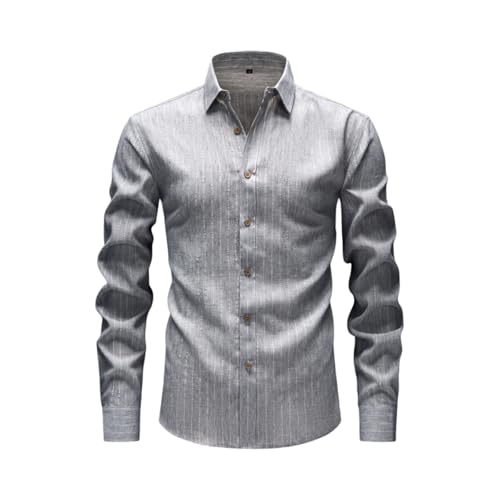 Chemise homme veste classique légère rayures or pour rompre la monotonie