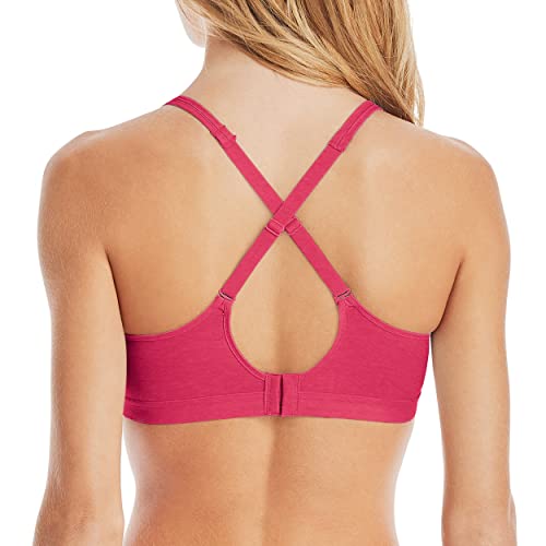 Image of Hanes Women's X-Temp Wireless Bra, Cooling Mesh T-Shirt Bra, ComfortFlex Fit Wirefree Bra