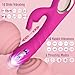 SeYouYou Thrusting Dildo Vibrator Adult Toys for Women - 3 in 1 Rabbit Vibrators Dildos with 5 Thrusting & 10 Vibration Modes, G Spot Vibrator Female Sex Toys Adult Toy for Womens or Couples Sex Toy