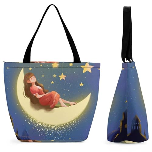 Sac à main pour femme Sur La Lune résistant et spacieux pour voyager