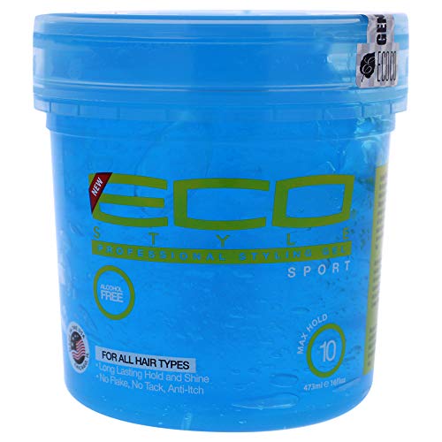 Eco Styler Sport Blue Styling Gel 16oz/473ml