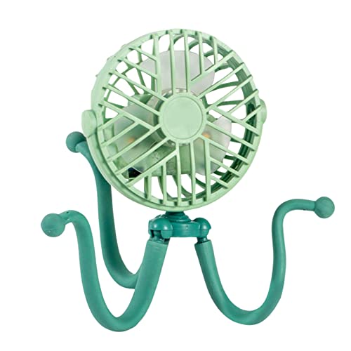 Fã de Polvo Fã de Bebê | Ventilador de carrinho a bateria - Ventilador de acampamento fácil de conse