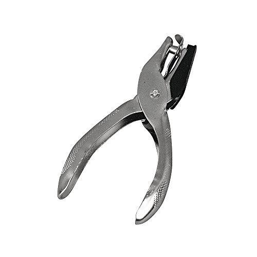 Rayher 8928400 Sacabocados de metal, agujero de diametro 4 mm, largo 12.5 cm