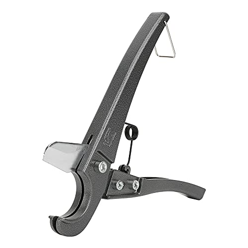 Cortador de tubos de plásticode 3-32 Mm, Cortatubos de PVC de Corte Rápido de Aleación de Aluminio con 2 Cuchillas de Repuesto para Cortar Mangueras de Plástico de PVC Y PPR
