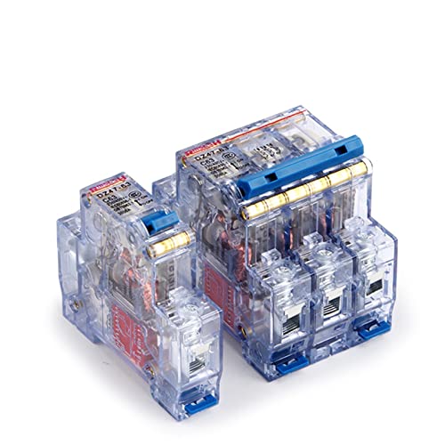 Mini disjoncteur C45 25A transparent pour stopper les surcharges