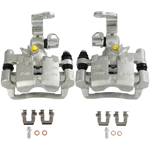 Image of SCITOO Rear Brake Calipers With Bracket 18B4718B 18B4719B Compatible For Buick For LeSabre 2000-2005,For Buick For Park Avenue 2000-2005,For Oldsmobile For Aurora 2001-2003